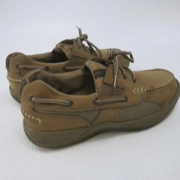 G.H. Bass & Co. & Co Nubuck Leather Casual Dress Boat Shoes Men's 8 M - Picture 4 of 6